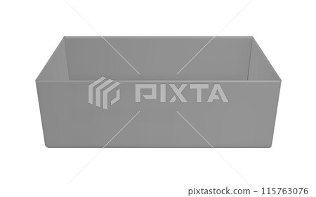 Black paper or plastic open box for toys or shoes Black paper or plastic open box for toys or shoes 115763076