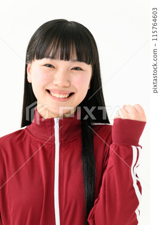 高中女生球衣拳頭泵 115764603