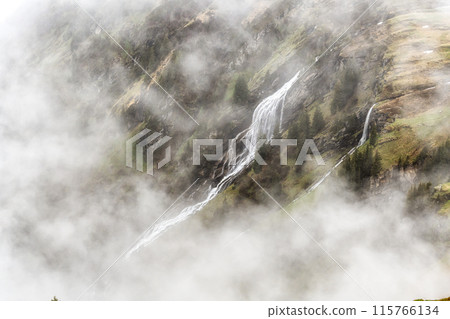 Bachlager waterfall in Grindelwald Bachlager waterfall in Grindelwald 115766134
