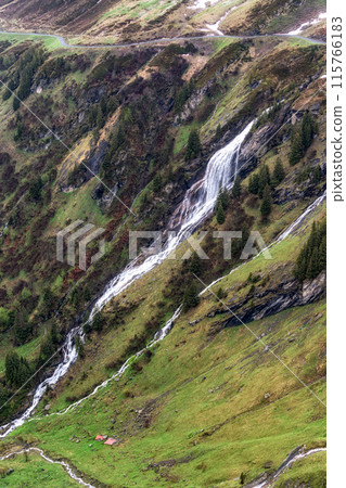 Bachlager waterfall in Grindelwald Bachlager waterfall in Grindelwald 115766183