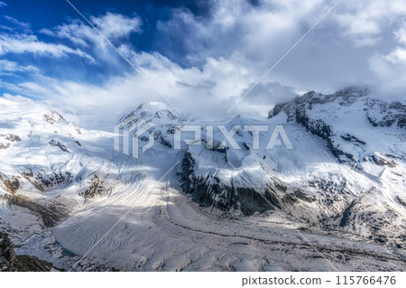 Grenzgletscher or Gorner Glacier 115766476