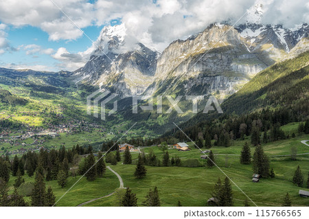 Grindelwald Valley Eiger Mountain 115766565
