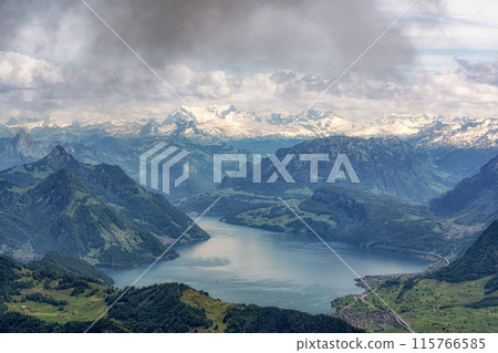 View of Lake Lucerne from Pilatus View of Lake Lucerne from Pilatus 115766585
