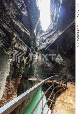 Aare Gorge in Switzerland Aare Gorge in Switzerland 115767077