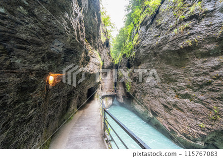 Aare Gorge in Switzerland Aare Gorge in Switzerland 115767083