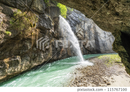 Aare Gorge small waterfall Aare Gorge small waterfall 115767100