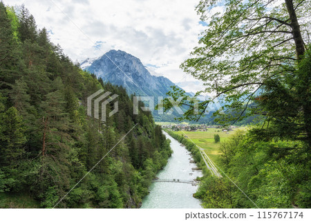 Aare Gorge in Switzerland Aare Gorge in Switzerland 115767174
