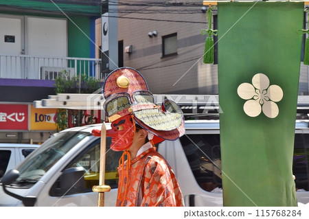 Tengu at the Yushima Tenjin Shrine Annual Festival, Tokyo 115768284