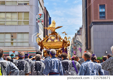 花園神社總社神轎前往東京花園町社交聚會 115768671
