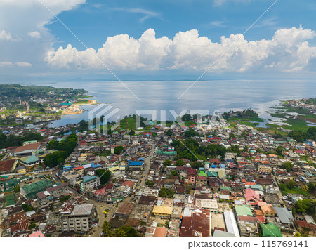 Slums and villages of Marawi City. Lanao del Sur. Mindanao, Philippines. 115769141