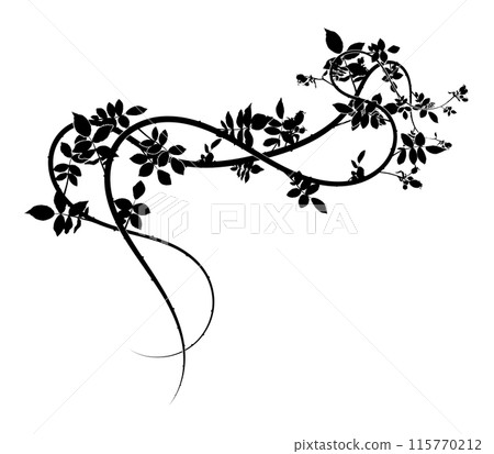 an elegant branch for decorating printing and for an elegant branch for decorating printing and for 115770212