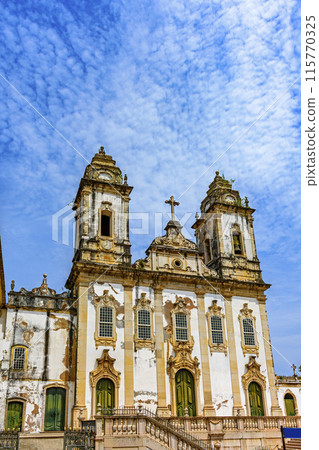 Baroque church in Pelourinho 115770325