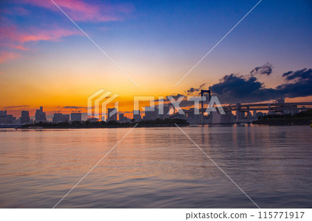 Dusk of Odaiba 115771917