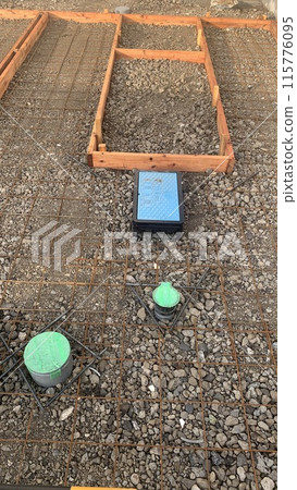 New exterior construction: Water supply and septic tank construction 115776095