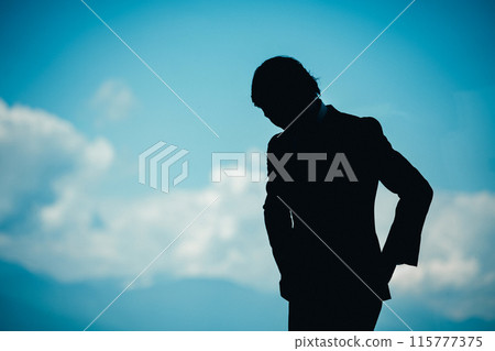 剪影商人/匿名/神秘/不明/黑社會人物 115777375