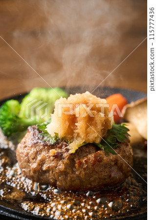 Japanese style hamburger Japanese style hamburger 115777436