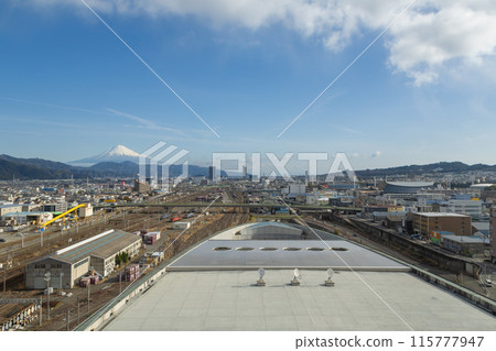 從靜岡縣靜岡市格蘭希普看到的富士山 從靜岡縣靜岡市格蘭希普看到的富士山 115777947