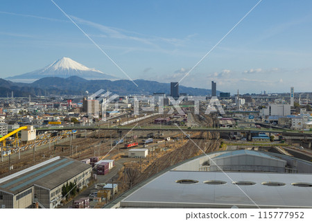 Mount Fuji as seen from the Grandship, Shizuoka City, Shizuoka Prefecture 115777952