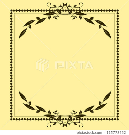 方形古董框架圖 115778332