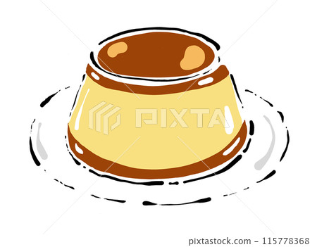 布丁插畫 布丁插畫 115778368