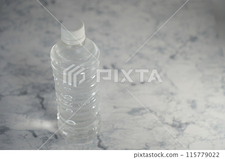 PET bottle with water PET bottle with water 115779022