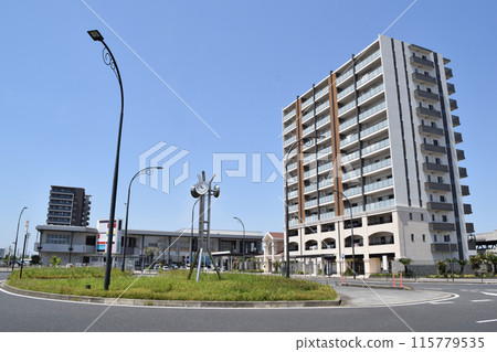 千葉縣袖浦站北口街景 115779535