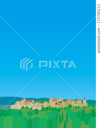 Carcassonne, France 115780213