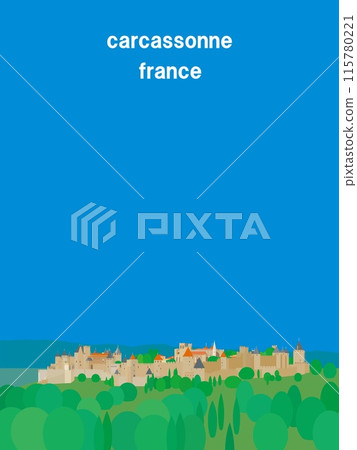 Carcassonne, France 115780221