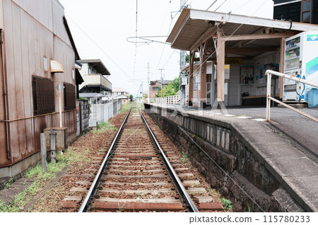 Kotoden (Takamatsu-Kotohira Electric Railway) Nagao Line, Ikedo Station Kotoden (Takamatsu-Kotohira Electric Railway) Nagao Line, Ikedo Station 115780233