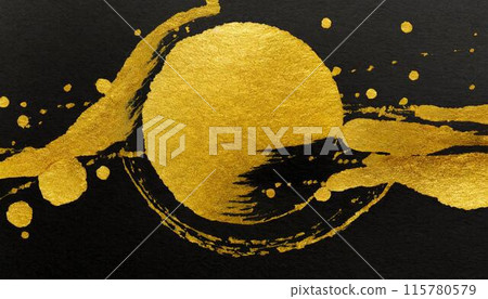 Japanese style image background material (AI generated material) 115780579