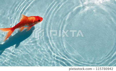 金魚（AI生成素材） 115780942