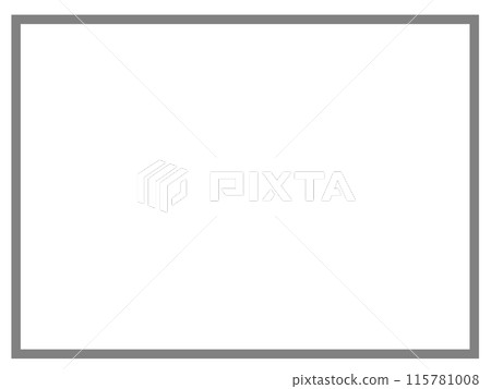 簡約方框（灰色） 115781008