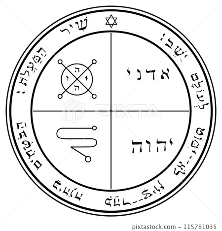 Solomon's Planetary Talisman Jupiter 3 Solomon's Planetary Talisman Jupiter 3 115781035