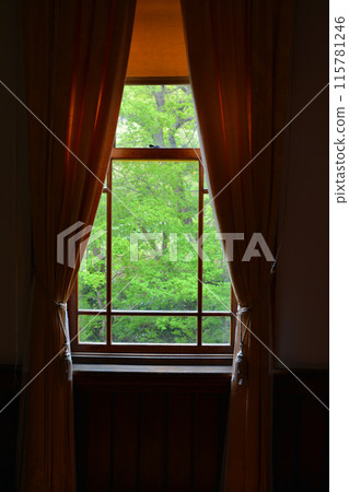 宏偉的明治西式建築「舊函館區公會堂」的內部景觀 115781246