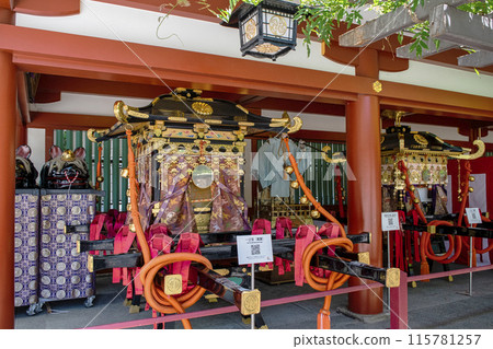 Tokyo, Sanno Hie Shrine, Sanno Festival, Ichinomiya and Ninomiya (Phoenix Carriage) Tokyo, Sanno Hie Shrine, Sanno Festival, Ichinomiya and Ninomiya (Phoenix Carriage) 115781257
