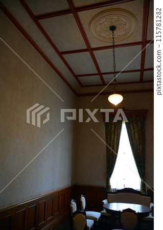 宏偉的明治西式建築「舊函館區公會堂」的內部景觀 115781282