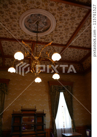 Interior of the stately Western-style building from the Meiji period, the Former Hakodate Ward Public Hall 115781527
