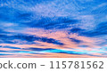 Sky cloud background material 115781562