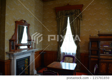 Interior of the stately Western-style building from the Meiji period, the Former Hakodate Ward Public Hall Interior of the stately Western-style building from the Meiji period, the Former Hakodate Ward Public Hall 115781850