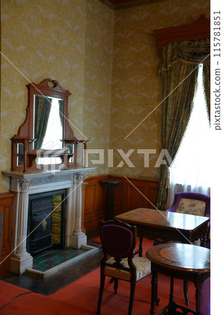 Interior of the stately Western-style building from the Meiji period, the Former Hakodate Ward Public Hall Interior of the stately Western-style building from the Meiji period, the Former Hakodate Ward Public Hall 115781851