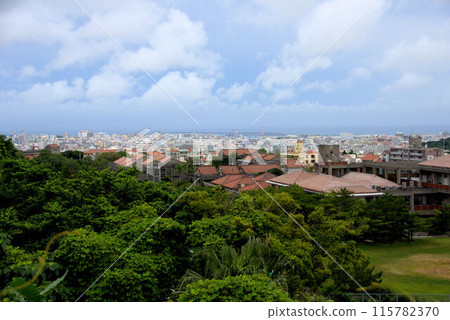 View of the city from Shuri Castle Park - End of the rainy season View of the city from Shuri Castle Park - End of the rainy season 115782370