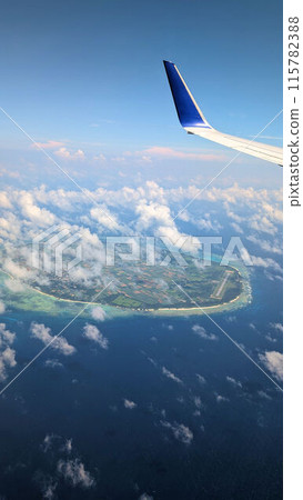 從宮古島俯瞰的風景 從宮古島俯瞰的風景 115782388
