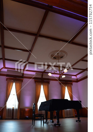 Interior of the stately Western-style building from the Meiji period, the Former Hakodate Ward Public Hall Interior of the stately Western-style building from the Meiji period, the Former Hakodate Ward Public Hall 115782754