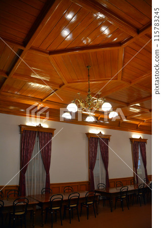 Interior of the stately Western-style building from the Meiji period, the Former Hakodate Ward Public Hall Interior of the stately Western-style building from the Meiji period, the Former Hakodate Ward Public Hall 115783245