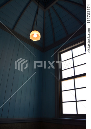 Interior of the stately Western-style building from the Meiji period, the Former Hakodate Ward Public Hall 115783374