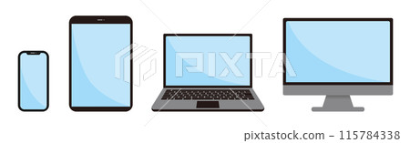 電腦與手機插畫集_1 115784338