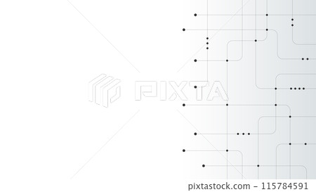 Abstract digital background. Technology background with crossed lines and dots. Abstract digital background. Technology background with crossed lines and dots. 115784591