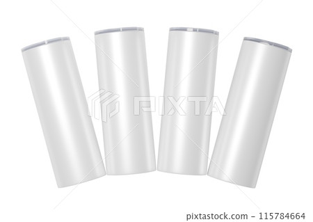 Skinny 20 oz tumbler for sublimation. 3d rendering Skinny 20 oz tumbler for sublimation. 3d rendering 115784664