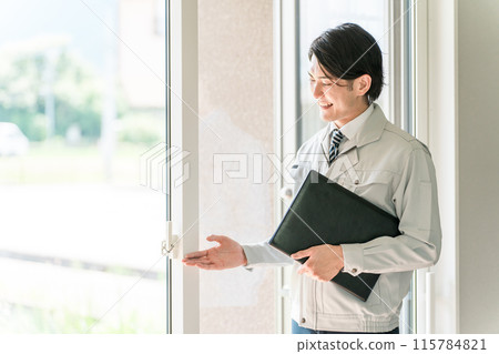 商人指導門窗、窗扇、玻璃門和鑰匙（樹脂窗扇、節能標準） 115784821