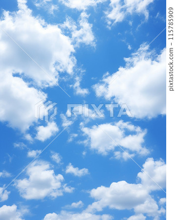 Cloudy spring sky AI image 115785909